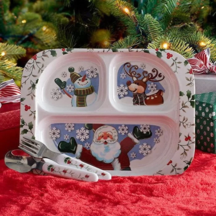 Winterberry Jolly Santa 3-Piece